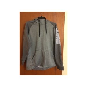 Gray Nike hoodie
